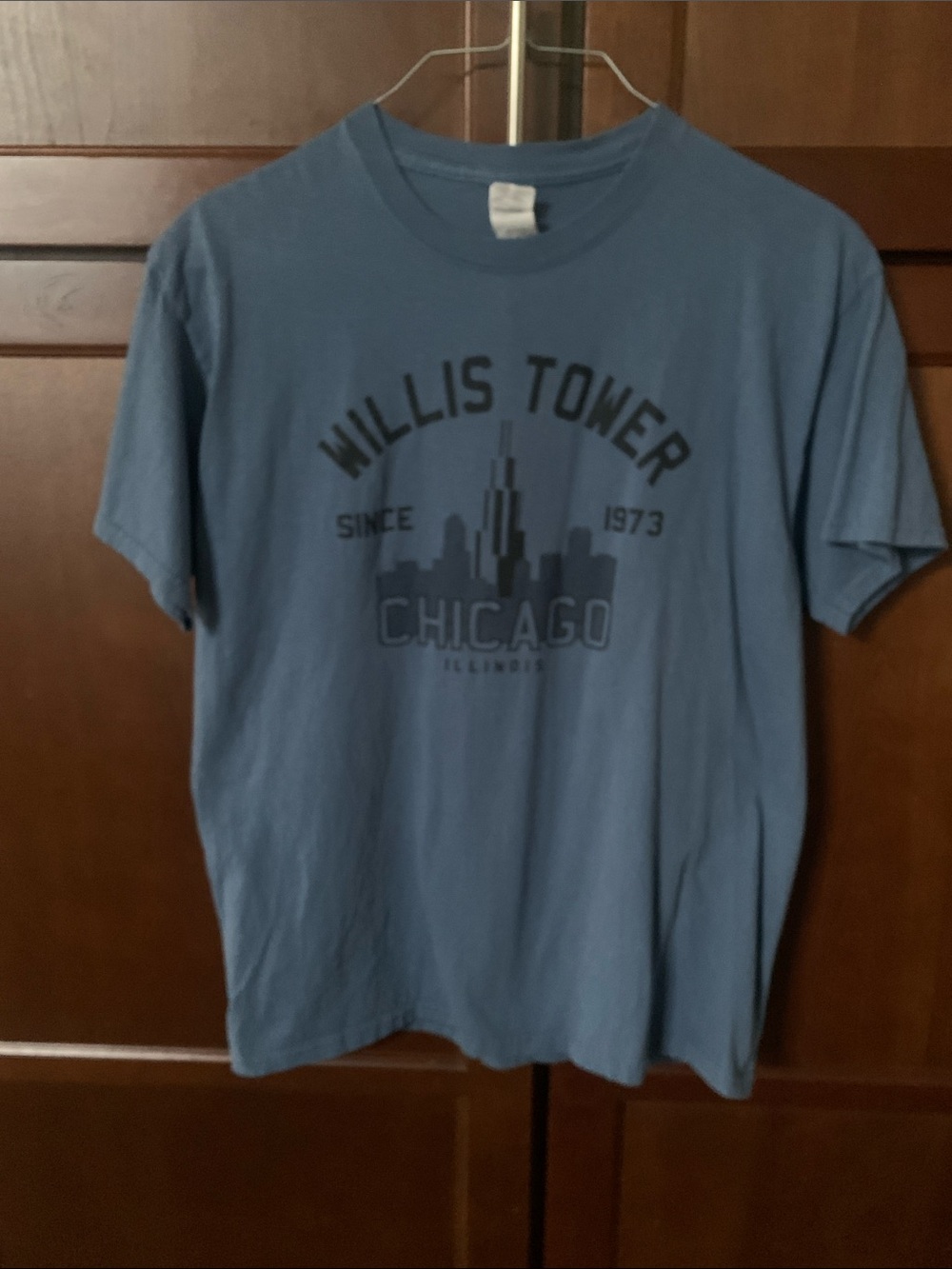 Willis Tower Chicago Skyline T-Shirt Men’s Women’s Size Large